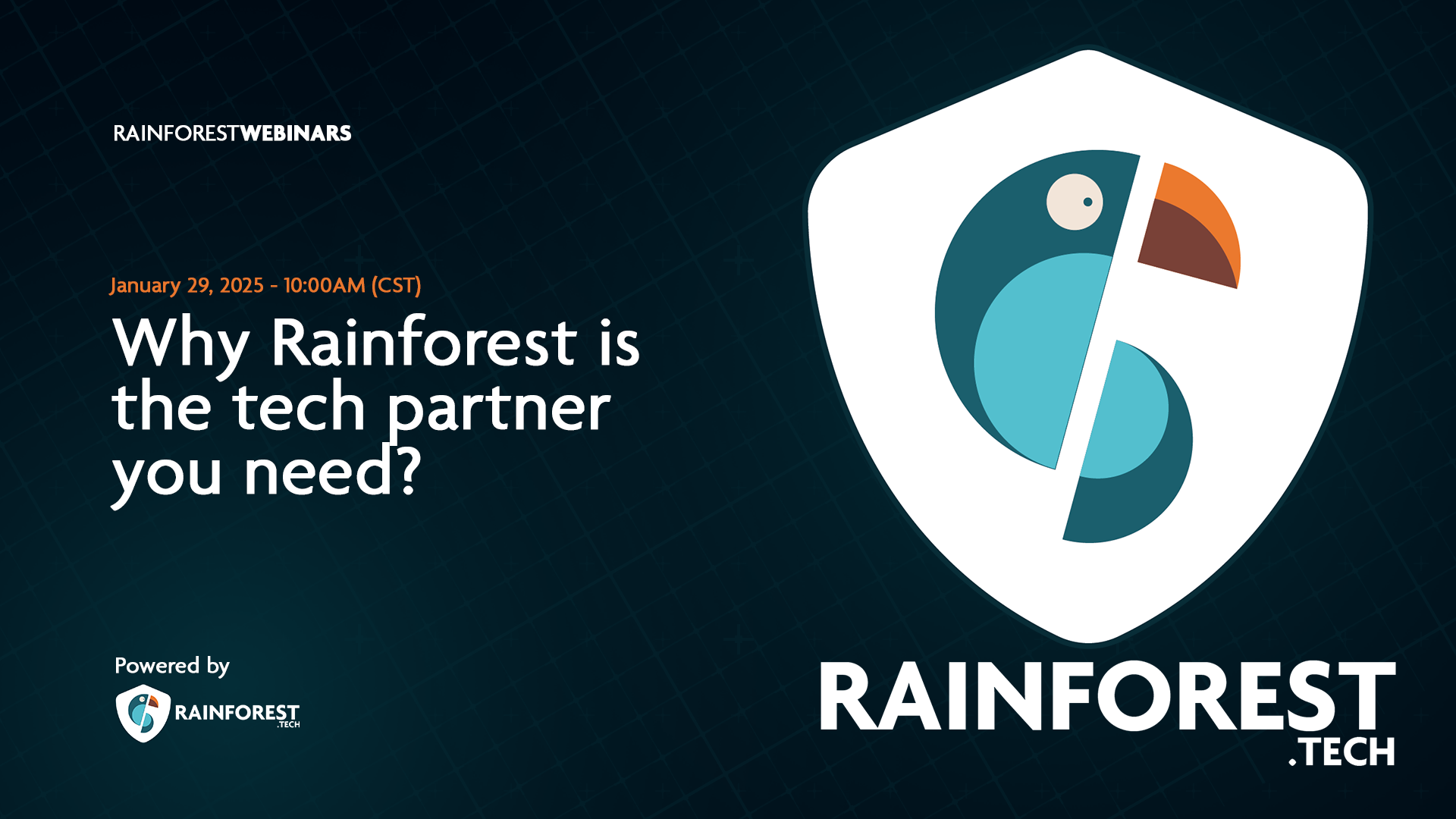 webinar why rainforest is the tech partner you need